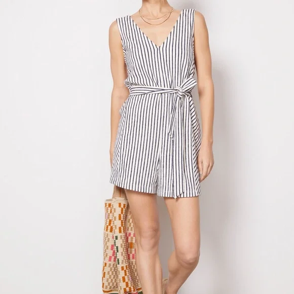 Splendid Ojai Striped Romper - Picture 1 of 7